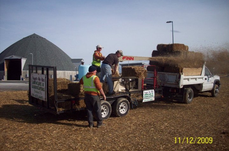 Hydroseeding